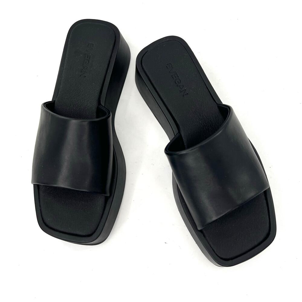 SVEGAN Women's Vegan Leather Platform Sandal 90s Y2k Style Spain